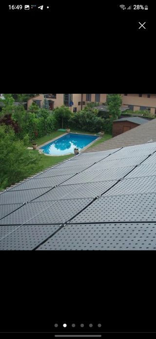 Placas Solares termicas.