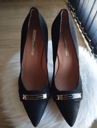 Zapatos de salón negros hannibal laguna 