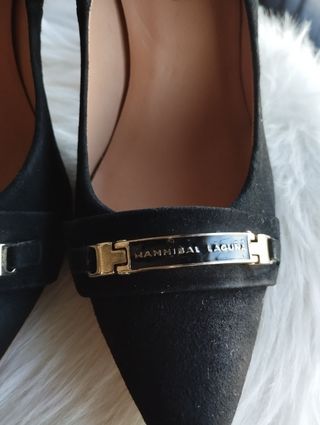 Zapatos de salón negros hannibal laguna 