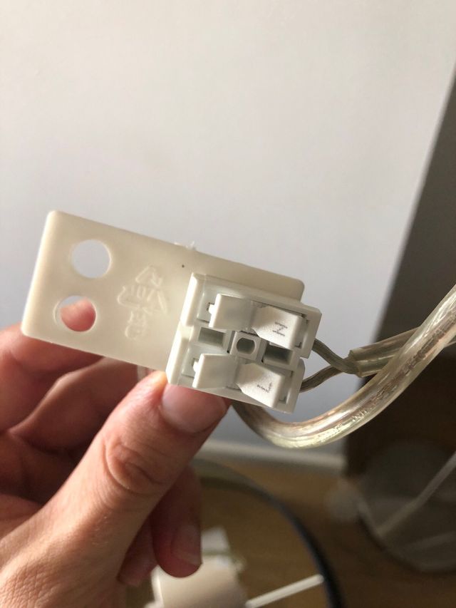 Lampara de techo azul marino