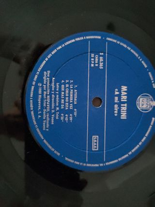 Vinilos. 3 Discos de Mari Trini.