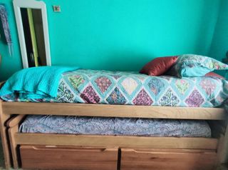 Cama nido + Escritorio 