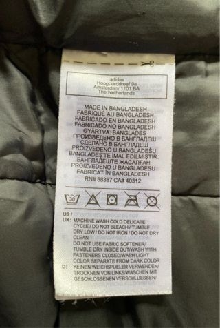 Plumífero Adidas hombre
