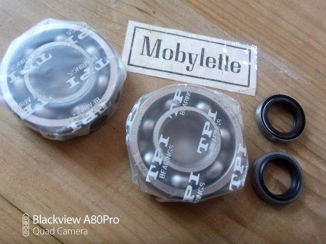 Mobylette kit de rodamientos y retenes
