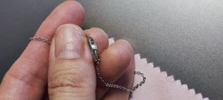 Pulsera circulo vida plata ley