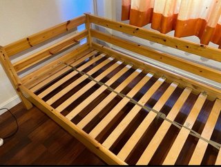 CAMA DE MADERA pino macizo