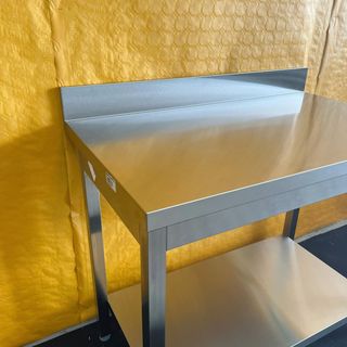 💥​ 💥 Mesa Mural de acero con 1 Estante