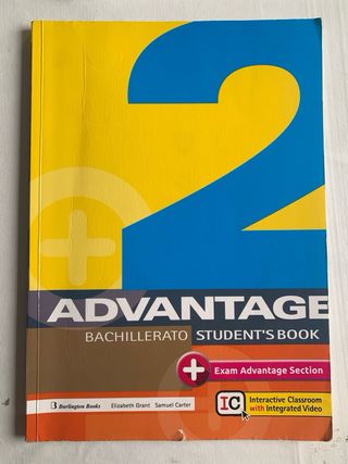 Libro ingles 2 bachillerato Advantage student book