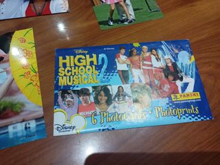 Lote de 6 fotos de High School Musical 2