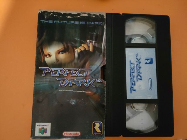 Cinta VHS Perfect Dark Nintendo64