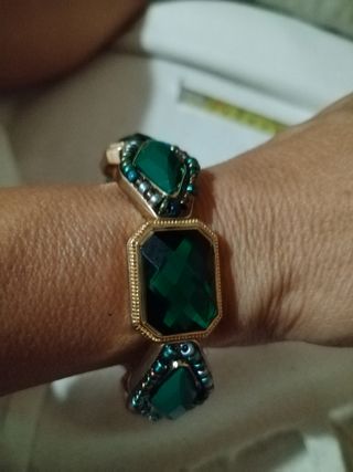 Conjunto pulsera y pendientes