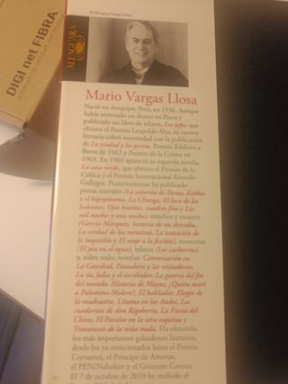 Libro EL SUELO DEL CELTA. Vargas Llosa