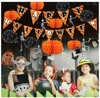 Decorazione Halloween 13 pezzi festa bambini