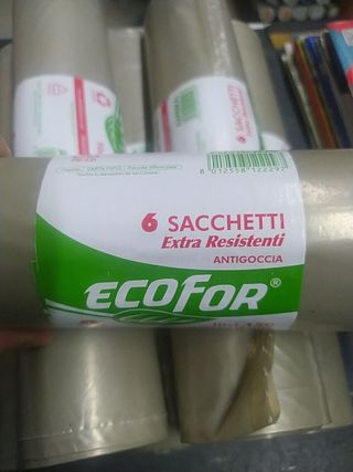 Sacchi Spazzatura 36 Pezzi 90x120 Trasparenti fort