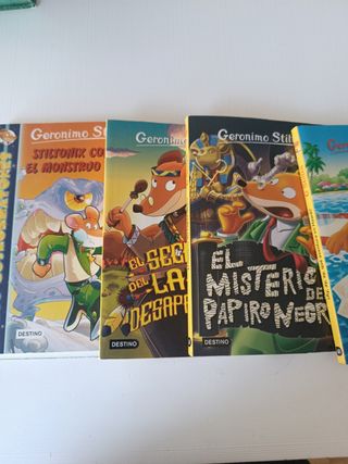 Libros Gerónimo Stilton