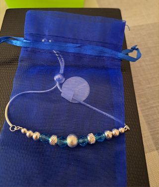 Pulsera plata de ley
