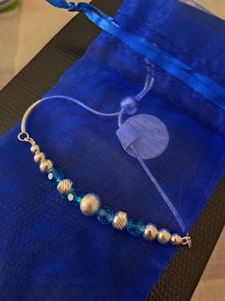 Pulsera plata de ley