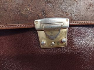 Bolso vintage de trabajo mujer en cuero