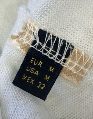 Camisera manga larga Massimo Dutti mujer T /M