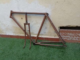 Cuadro bicicleta de varillas