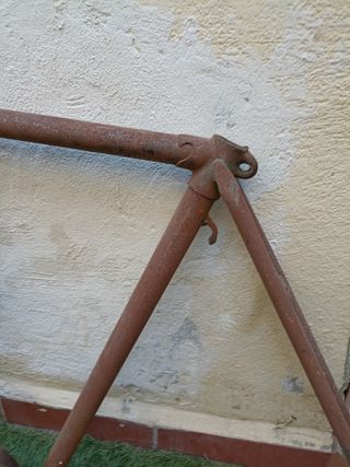 Cuadro bicicleta de varillas