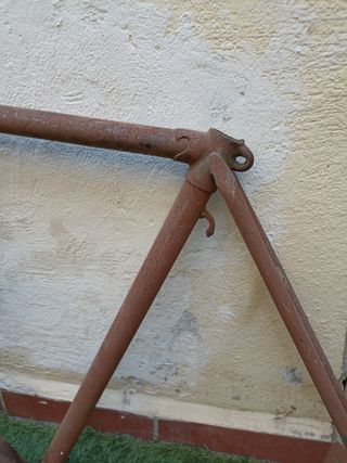 Cuadro bicicleta de varillas