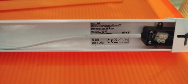 Regleta LED 6 watt 4000K IP44 blanco 