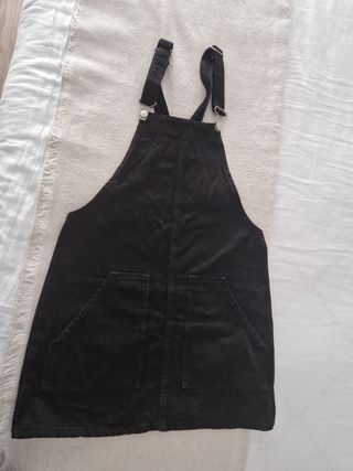 Vestido peto vaquero Stradivarius T:38