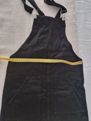 Vestido peto vaquero Stradivarius T:38