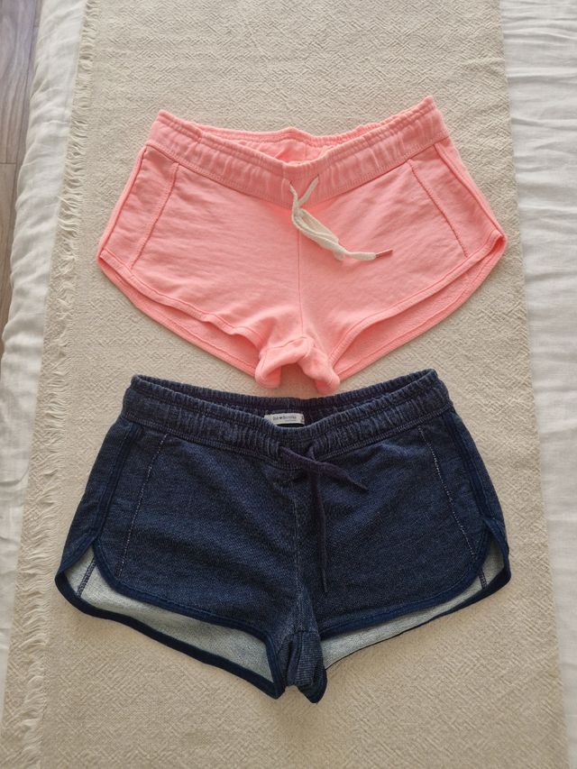 Lote 2 shorts Bershka