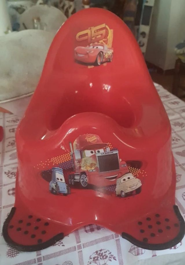 Ovetto Cam bimbo da trasporto + vaso  LulabI rosso