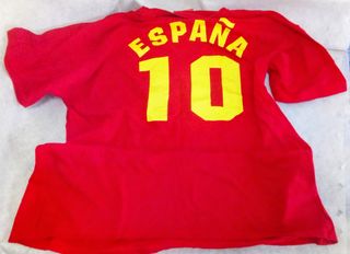 CAMISETA ESPAÑA - APOYO FÚTBOL - XXL 