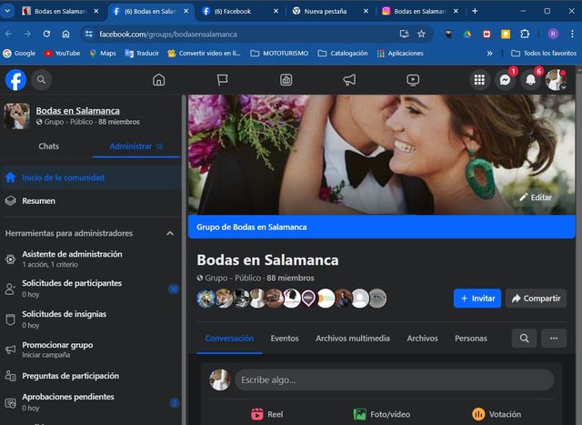 DOMINIO INTERNET bodasensalamanca.es Instagram-FB