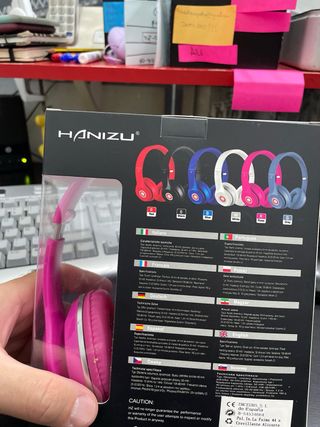 Auriculares tipo beats