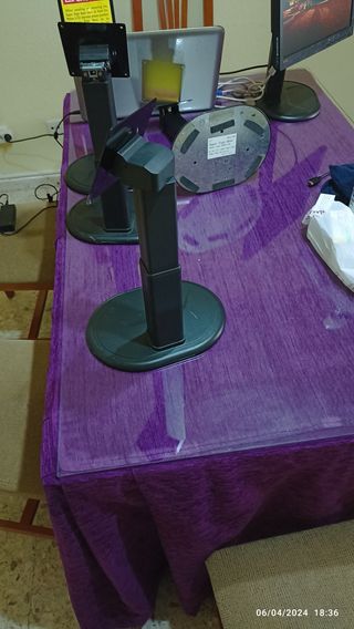 soporte Monitor Philips Super Ergo Base black