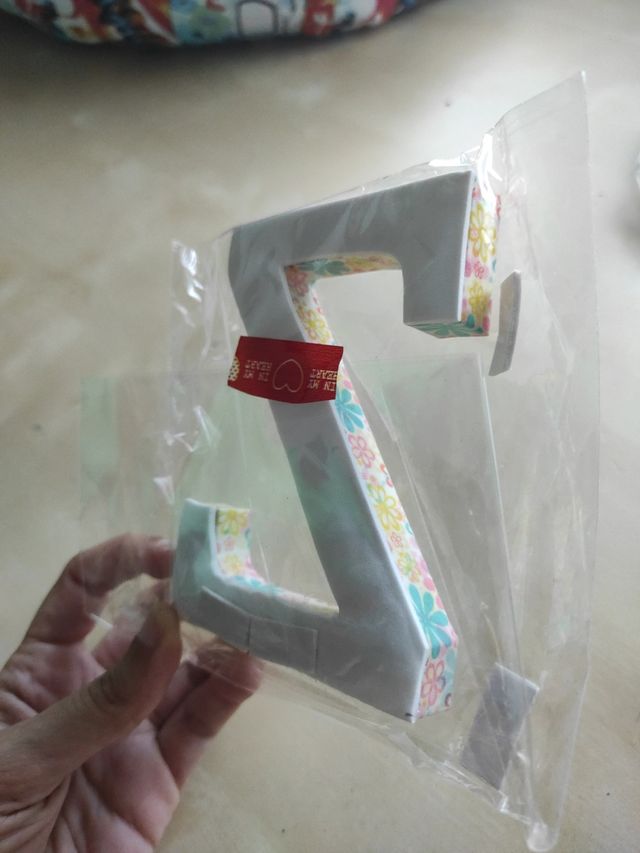 Letras Z O E infantiles decorativas