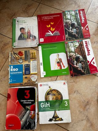 Libros 3 de la eso