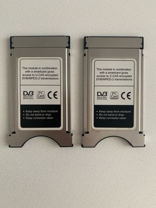 Módulos lector y tarjetas CAM -LOTE