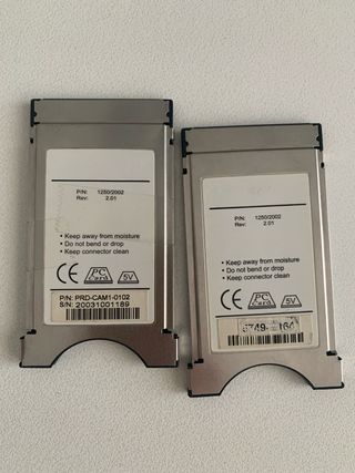 Módulos lector y tarjetas CAM -LOTE