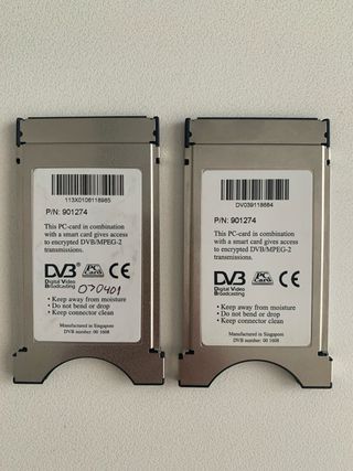 Módulos lector y tarjetas CAM -LOTE