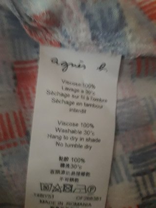Blusa de Agnès B talla 40