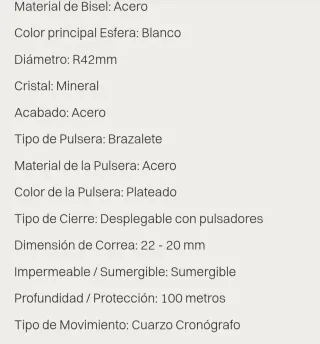 Reloj Viceroy hombre, TOTALMENTE NUEVO!!