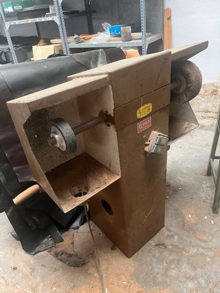 Maquina lijar o cepillar disacon 2 rodillos