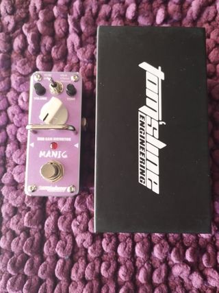 (Nuevo) Pedal Tomsline (Manic) High Gain Distorsio