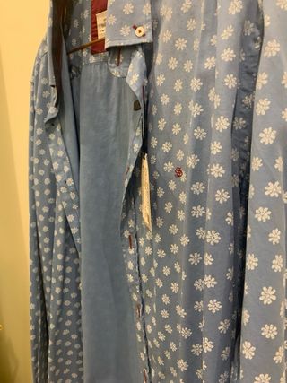 Camisa Azul Preciosa Desigual OFERTA DTO. 80%
