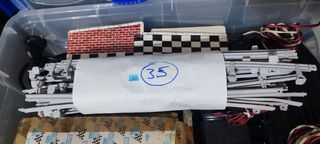 Guardarraíles de plástico Scalextric