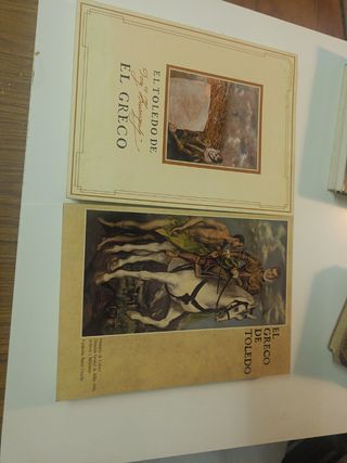 Lote Libros El GRECO DE TOLEDO 