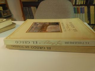Lote Libros El GRECO DE TOLEDO 