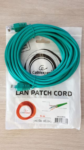 Cable red RJ45 CAT5e UTP