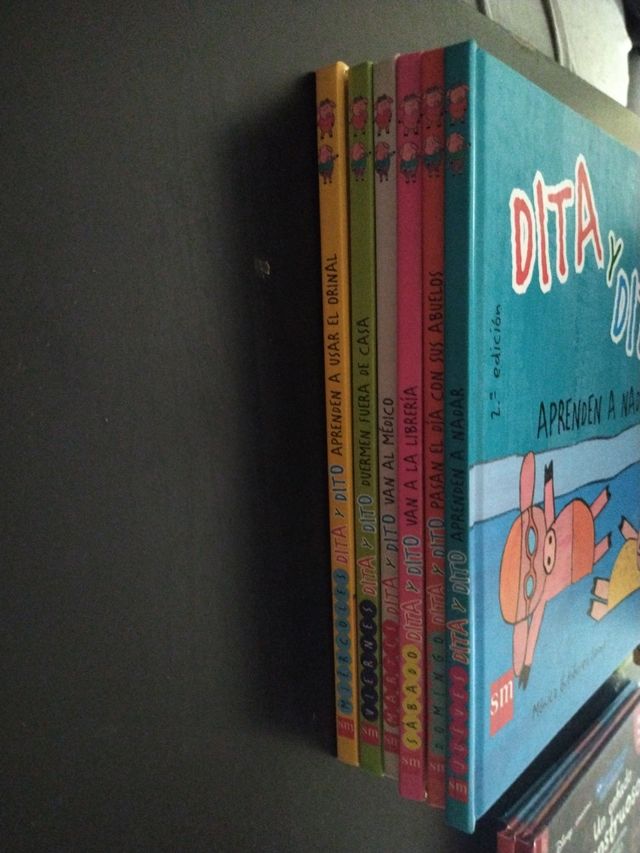 Dita y dito 6 titulos